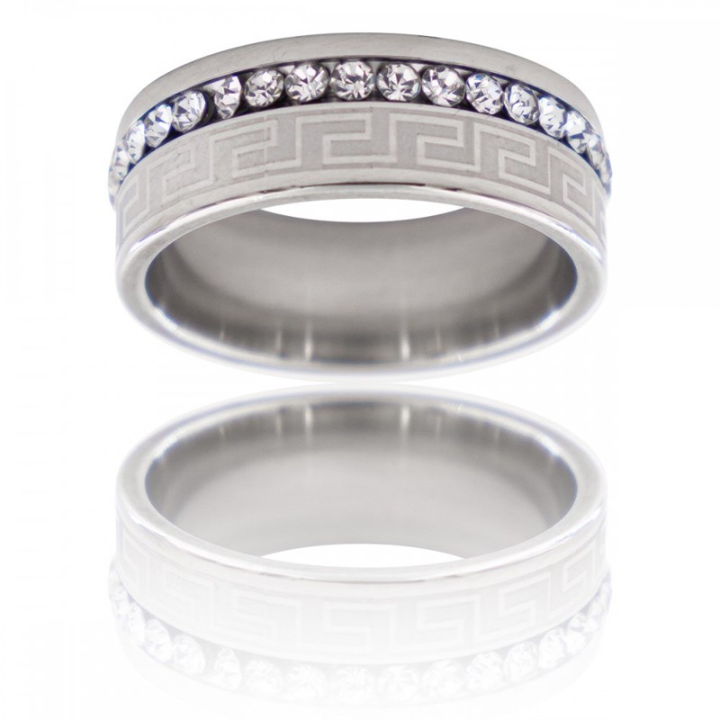 Bague Anneau Homme Acier EAQUE