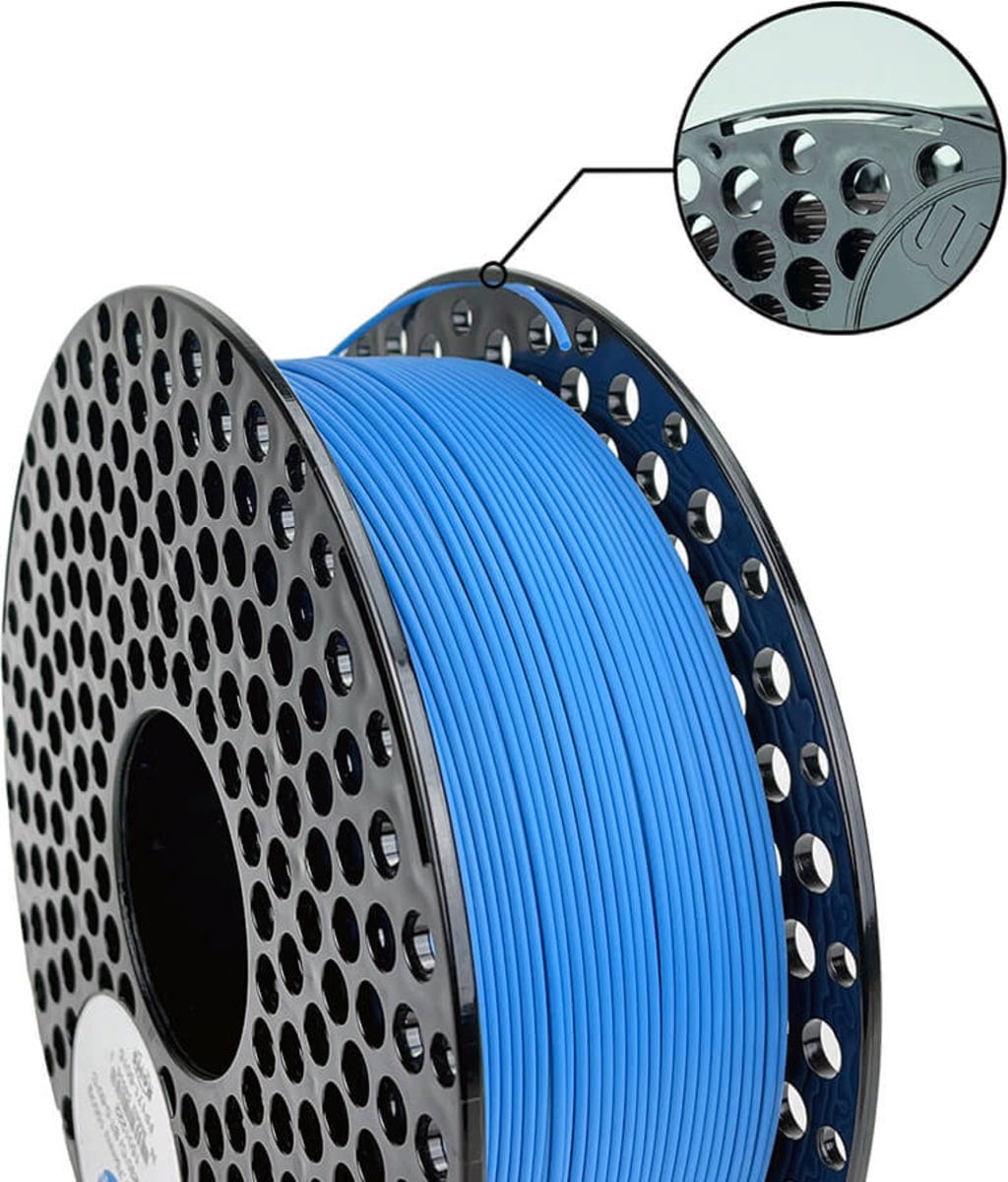AzureFilm  ABS-P Blau, 1,75mm (1 kg)    Extrem schlagfest und wärmebeständig