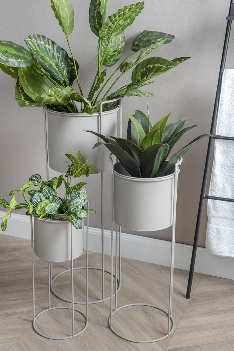 Plant Pot Set Essence PT3698BK Black