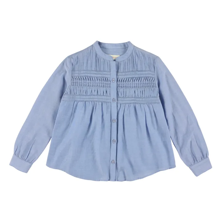 Simple Kids Chemise Frosted Chambray | Bleu ciel