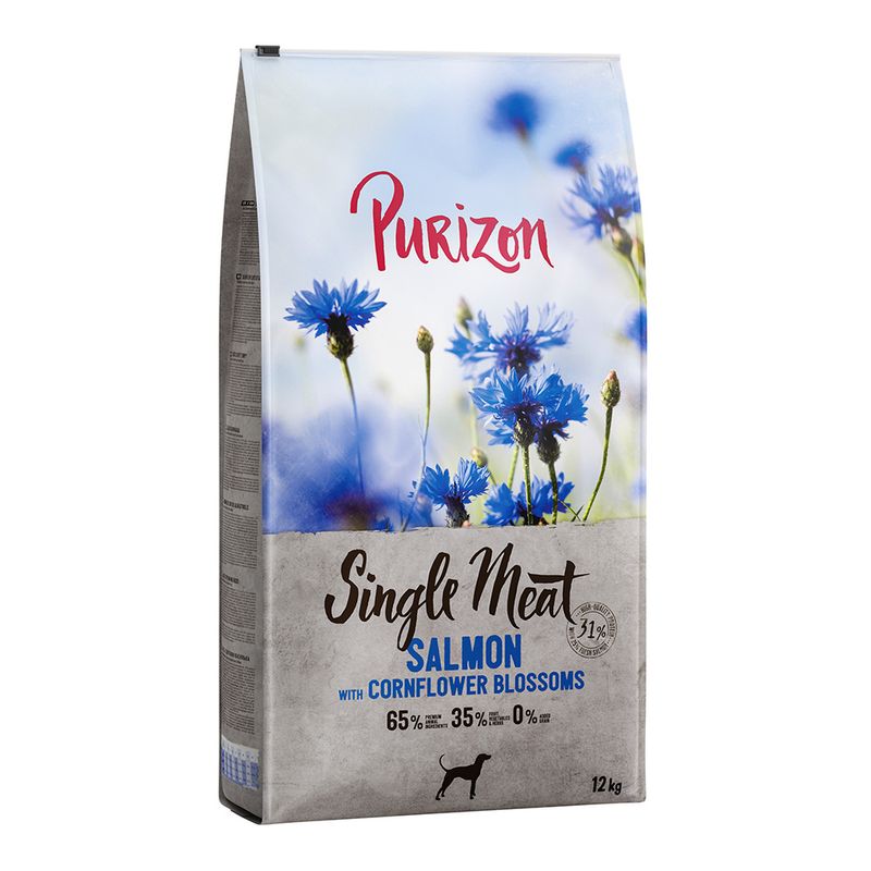 Purizon Single Meat Adult, saumon & épinards - sans céréales