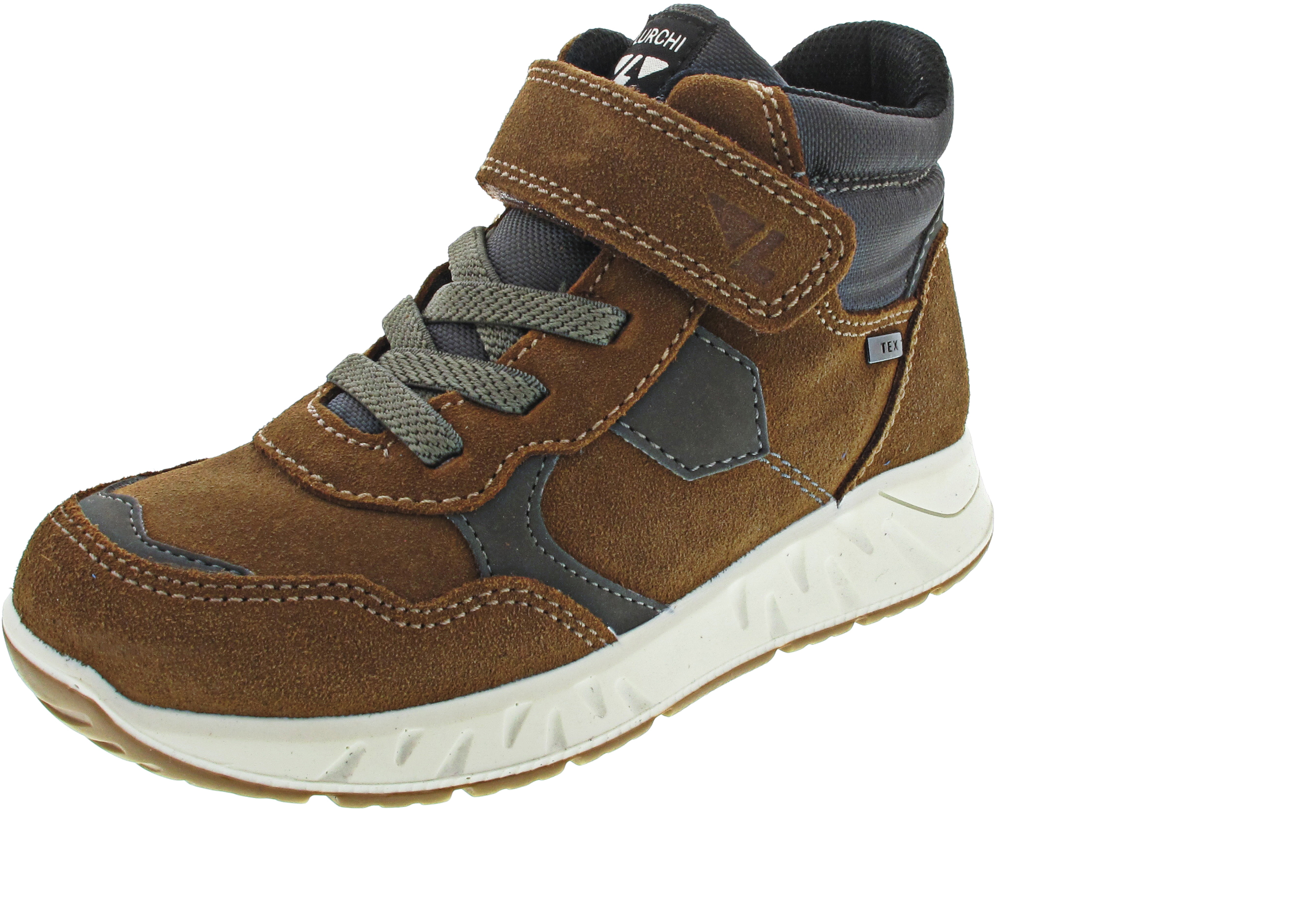 Lurchi CLEMENS-TEX Klettstiefel TEX braun