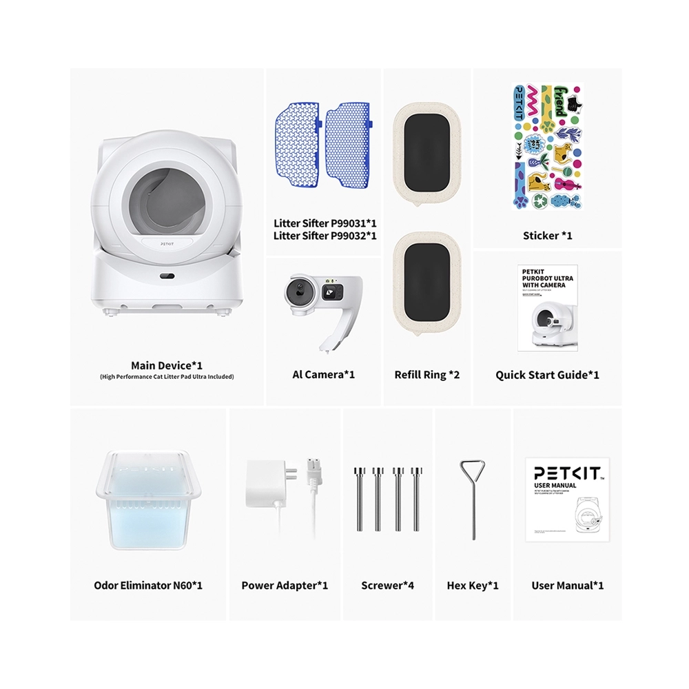 PETKIT Purobot Ultra Selbstreinigende Katzentoilette