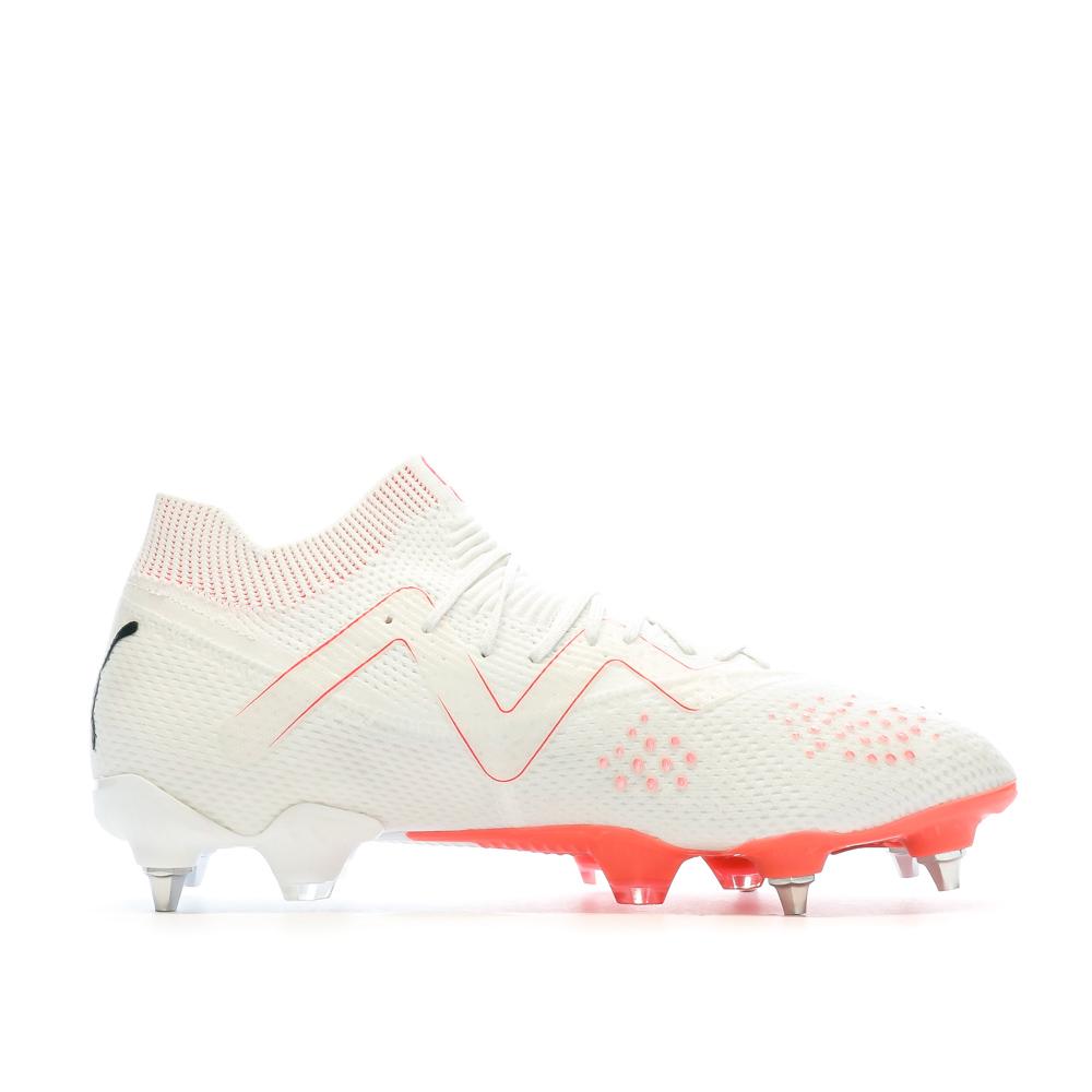Puma Chaussures de football Blanc/Rose Mixte Puma Future Ultimate MxSG