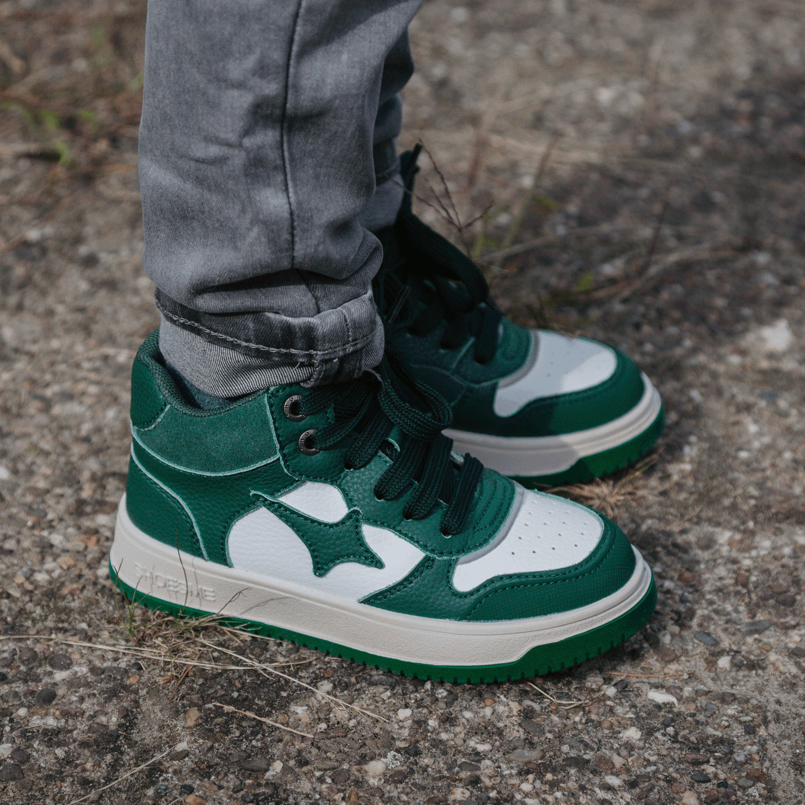 Shoesme grüner Sneaker