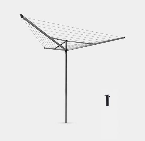 Droogmolen Essential, 30 meter met bodemhuls, doorsnede 35 mm - Metall