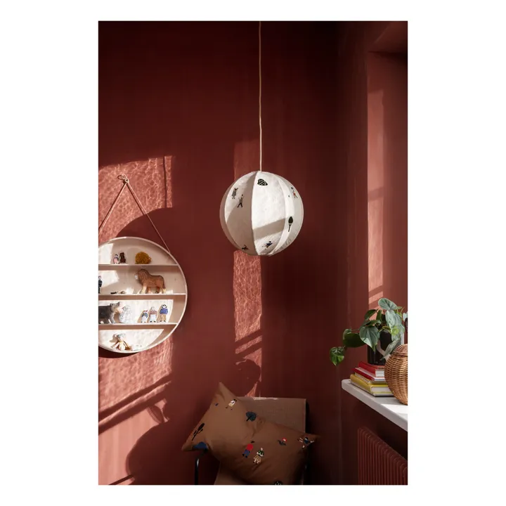 Ferm Living Kids Abat-jour brodé The Park