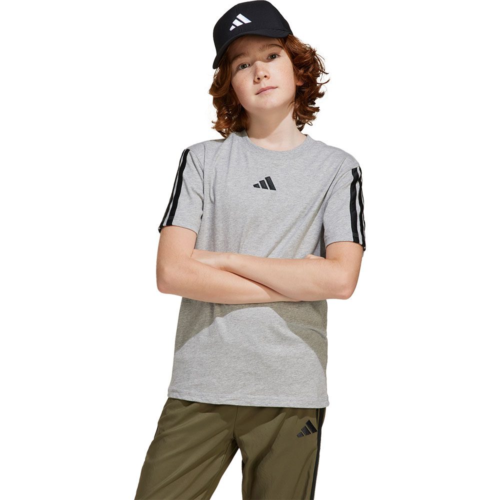 adidas Essentials T-Shirt Kinder medium grey heather