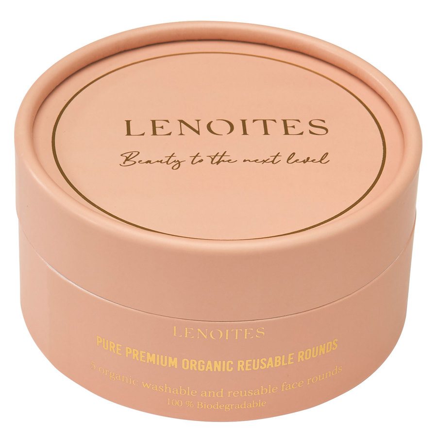 Lenoites Pure Premium Organic Reusable Rounds Refill 5pcs