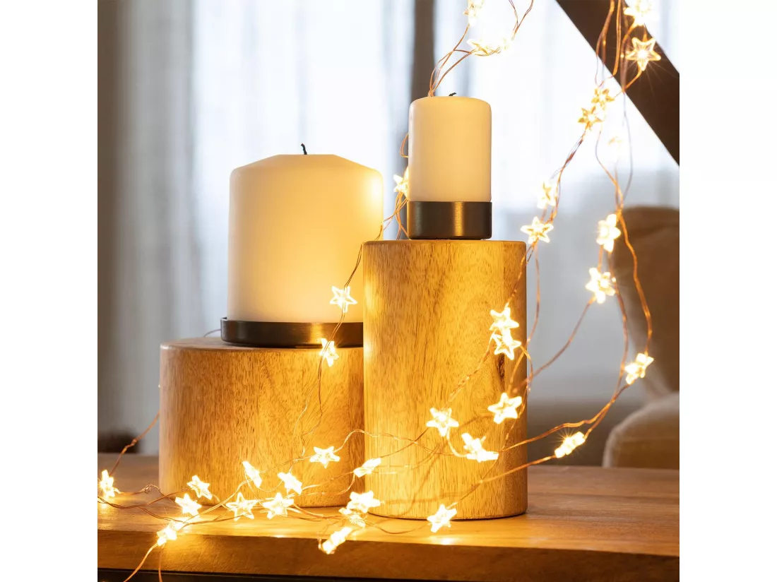 Guirlande Lumineuse LED Fireflies 1.4m 3000K Blanc chaud
