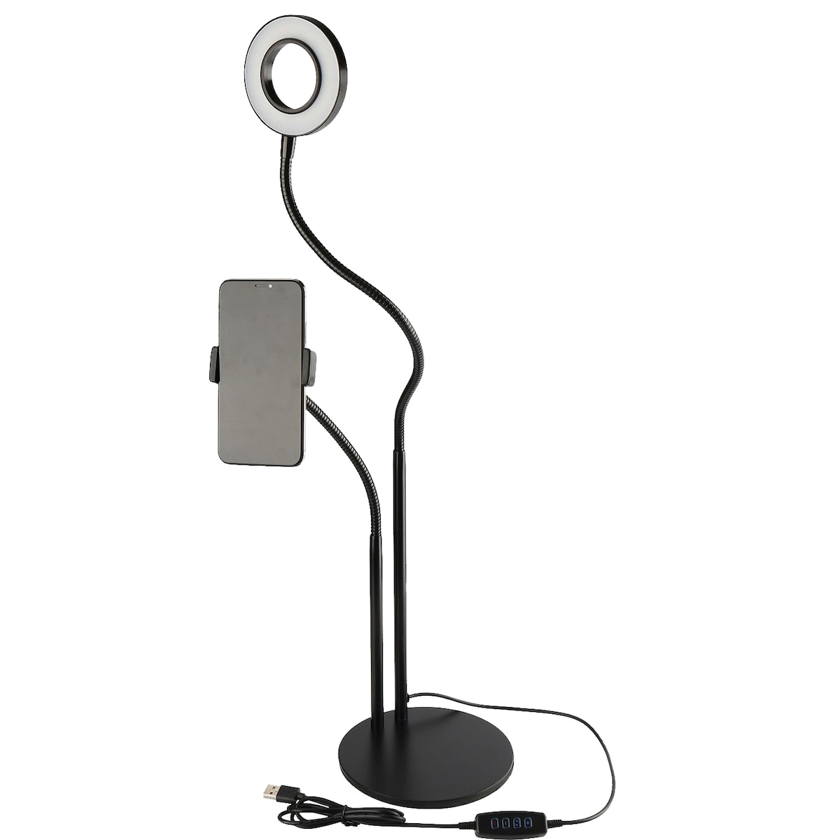 Picture Me 2in1 LED selfiering på stativ