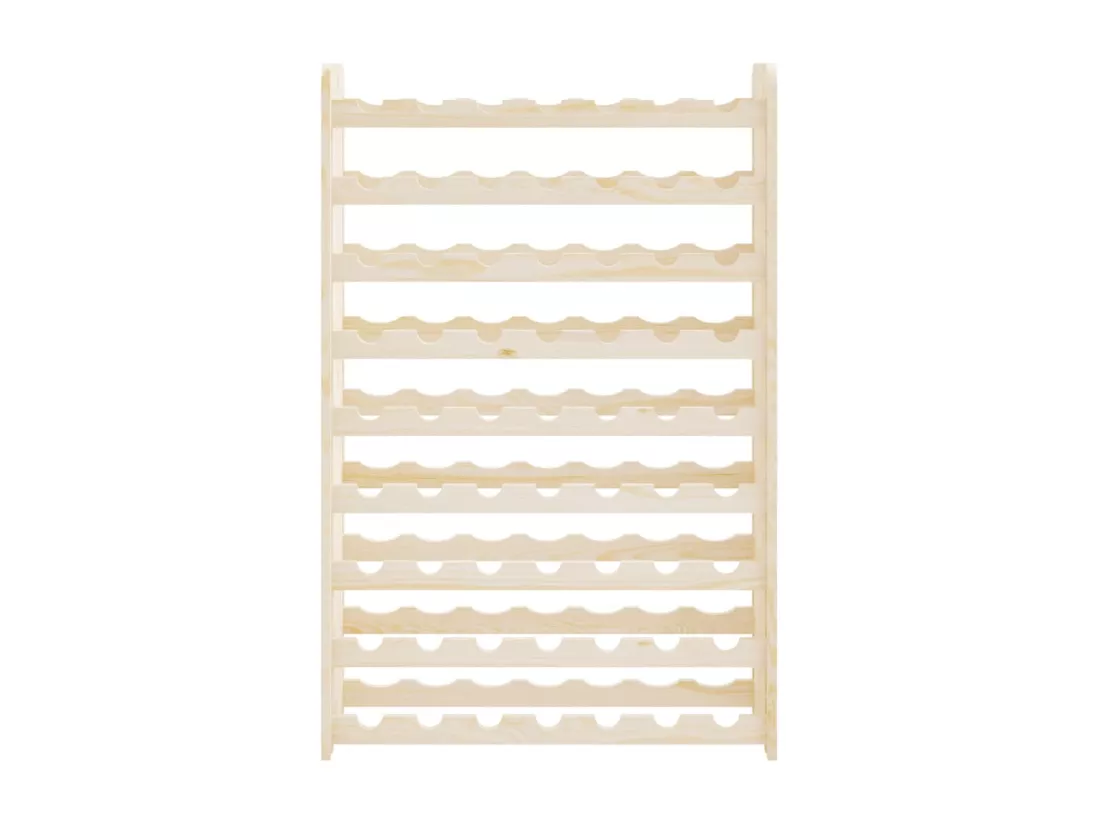 Casier à vin 72,5x25x111,5 Bois de pin massif