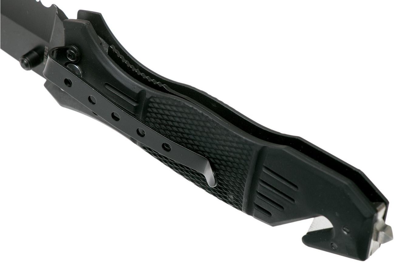 Smith & Wesson Extreme Ops SWFR2S zwart, reddingsmes