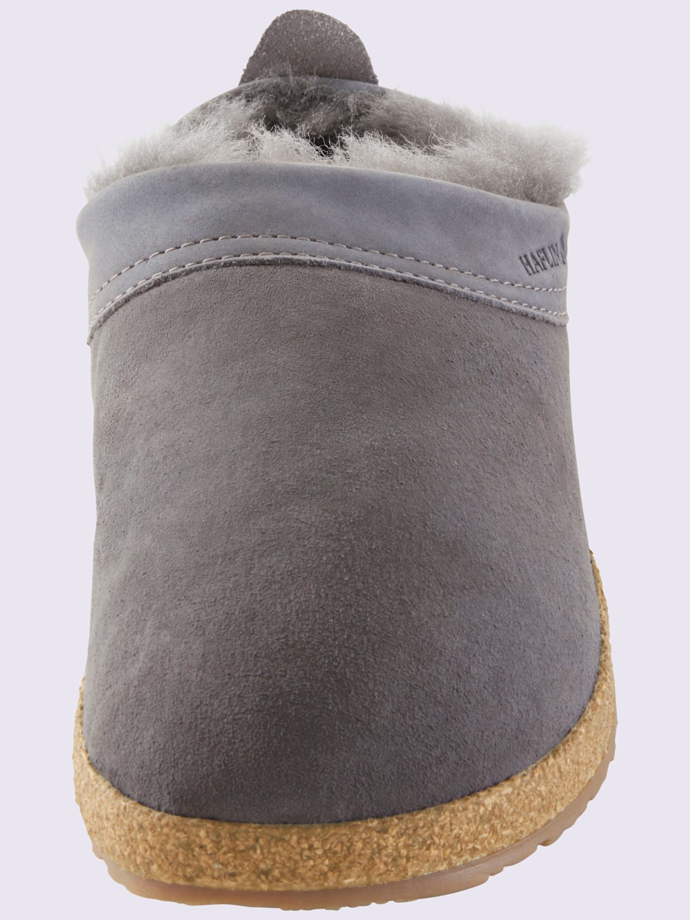 Chaussons cuir d'agneau souple