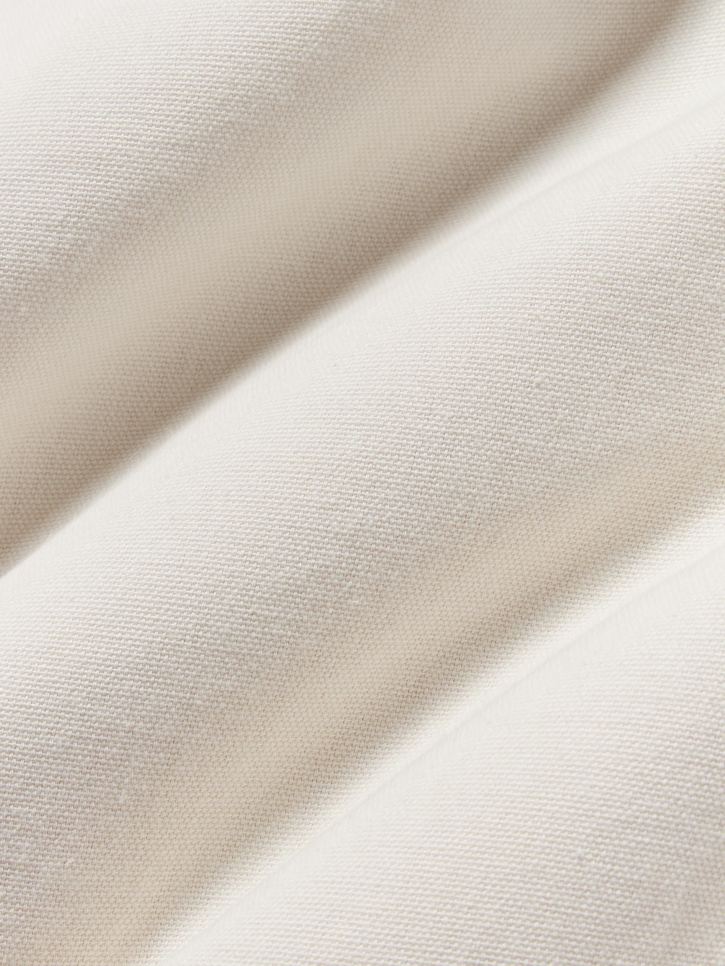 Handgetufte kussenhoes Malu met decoraties
