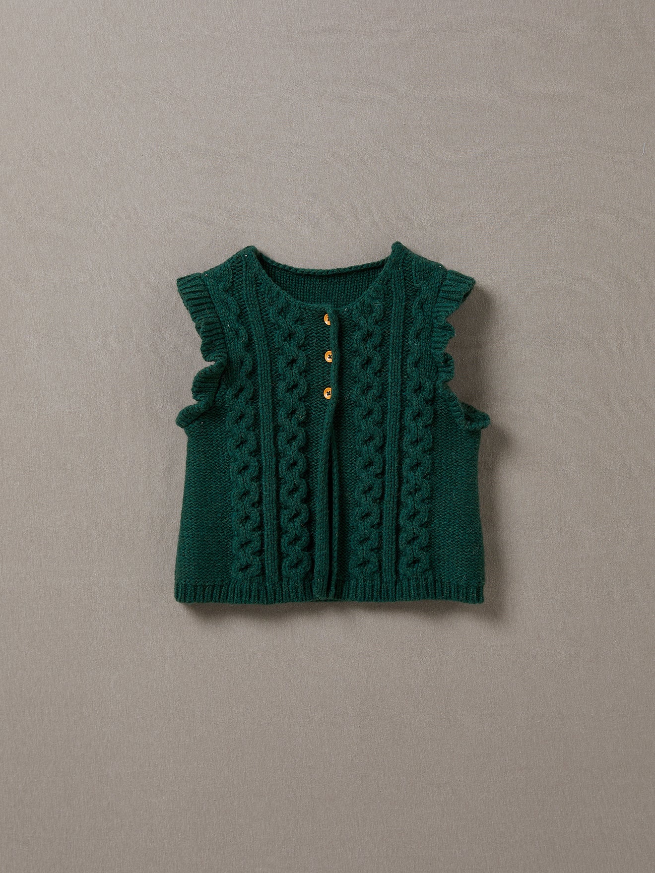 Gilet Fille laine et alpaga