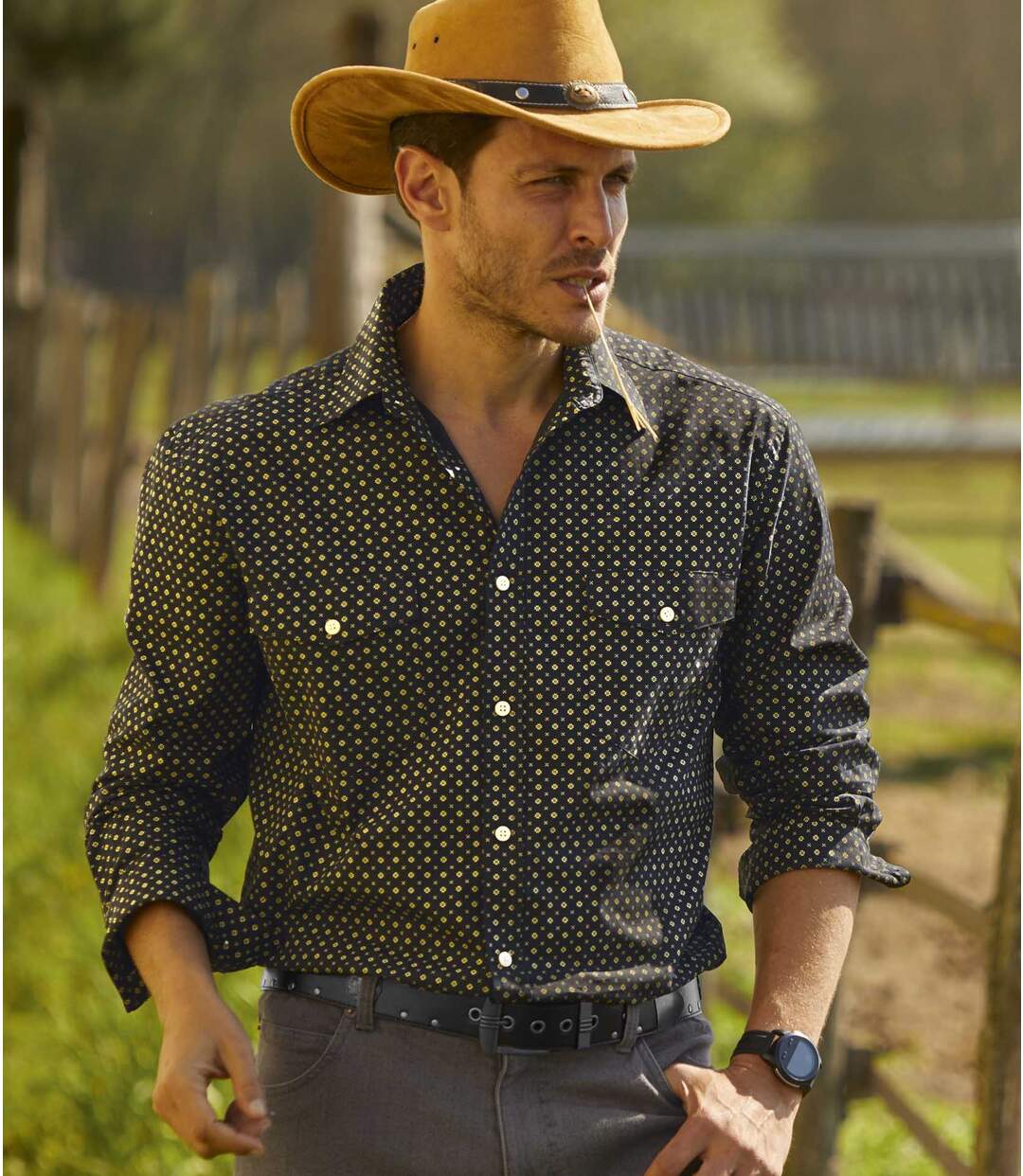 Chemise Imprimée Popeline
