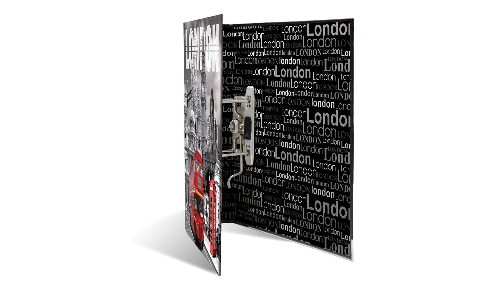 Ordner London 7 cm, MehrfarbigOrdner 7 cm