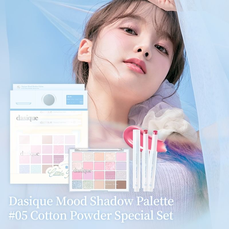 dasique - Mood Shadow Palette Cotton Powder Special Set