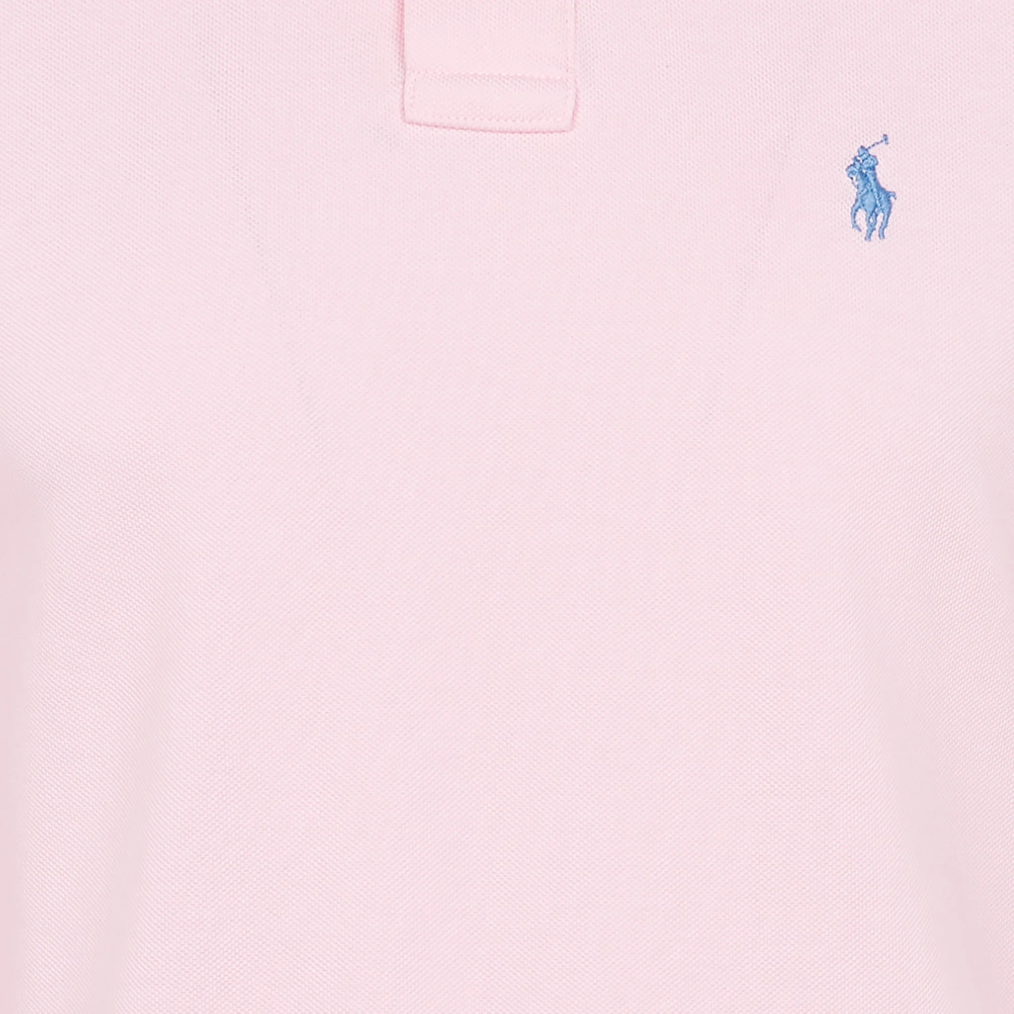 Polo slim-fit en coton piqué | Rose