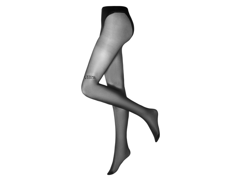2 paar dames panty's 40 DEN