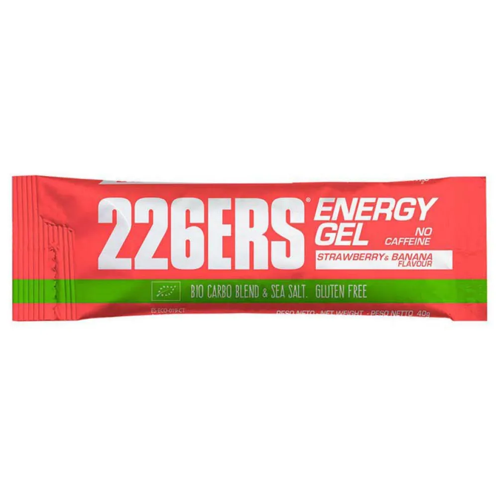 226ERS BIO Energie-Gel Erdbeere und Banane 40g
