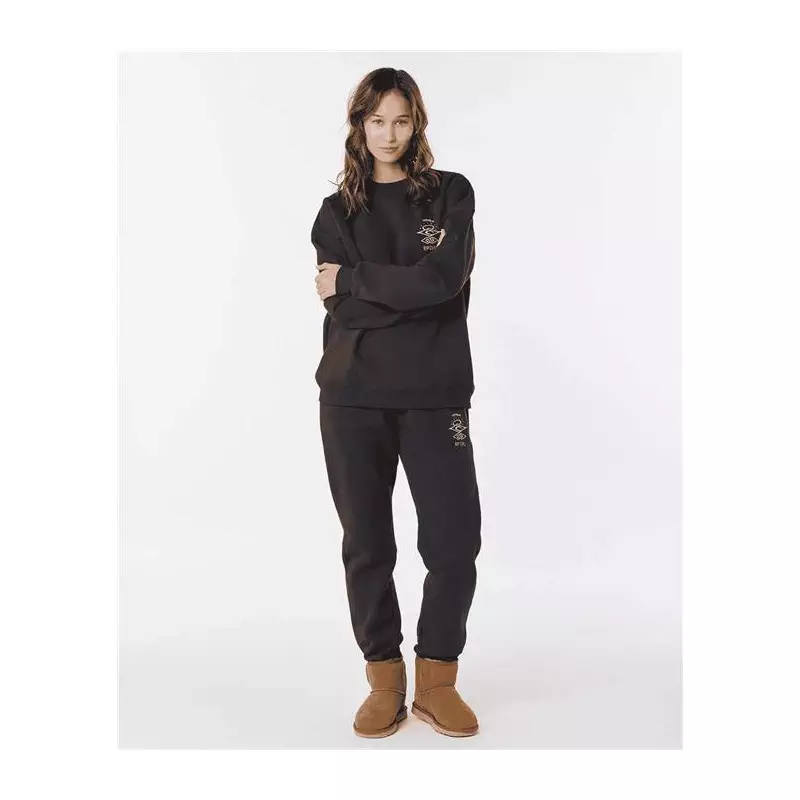 Pantalon femme RIPCURL Icons Trackpant Washed Black