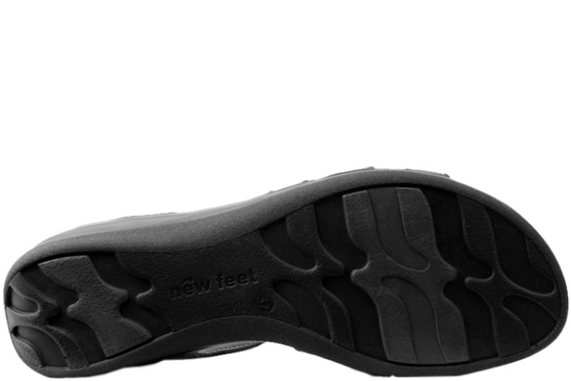 NEW FEET SANDAL MED PRÆGET SKIND