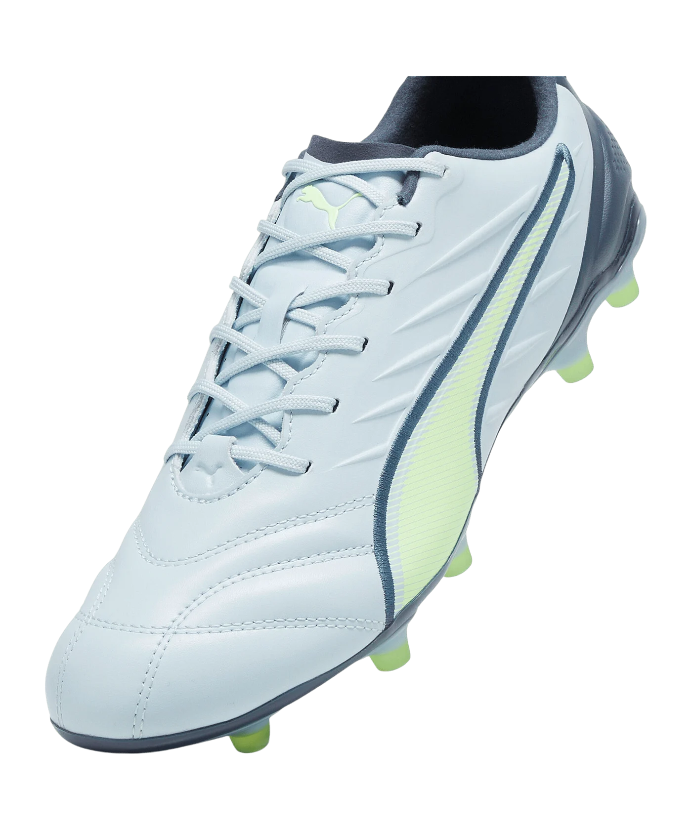 PUMA KING Pro FG/AG Lights Out Blau Grün F03