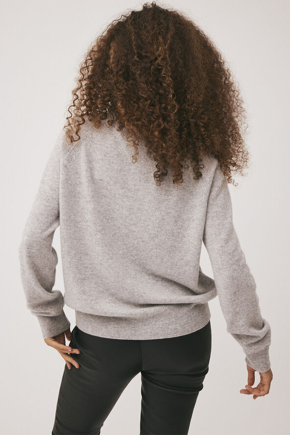 Magasin du Nord Collection Mabel 2 - 100% Cashmere Light grey melange