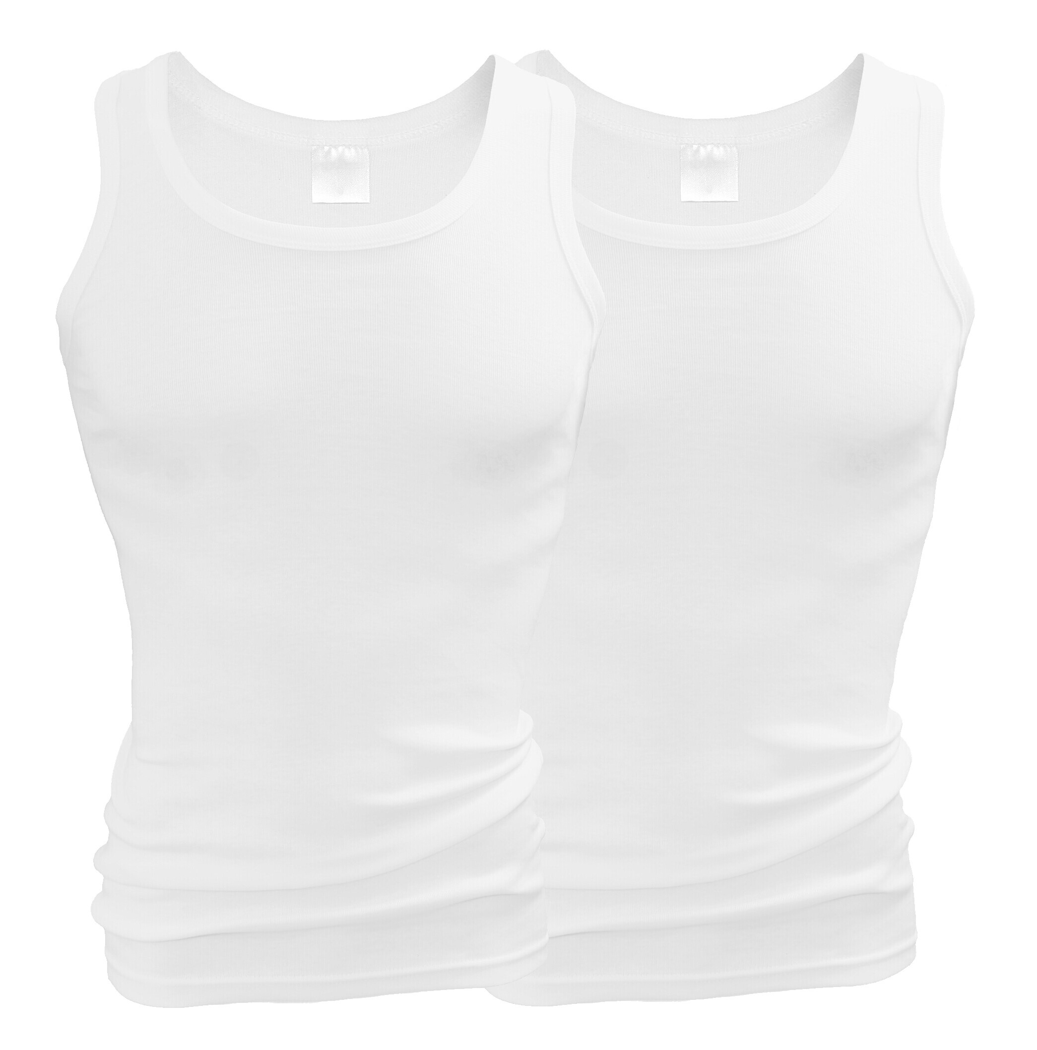 Clark Crown® Tank Shirt 4 Stück aus Baumwolle