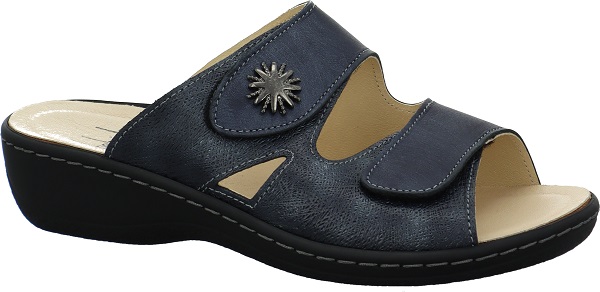 Arbi/Shine (8813.2/Wechselfussbett 9909) /0165 schwarz/grau