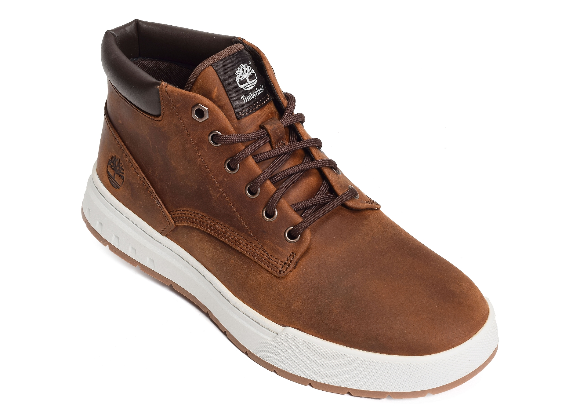 Maple grove leather chukka marron