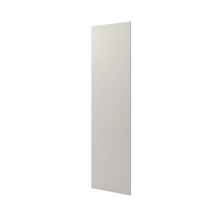 Côté de remplacement pour colonne électroménager Goodhome Stevia gris mat H. 219 cm x l. 57 cm x Ép. 18mm