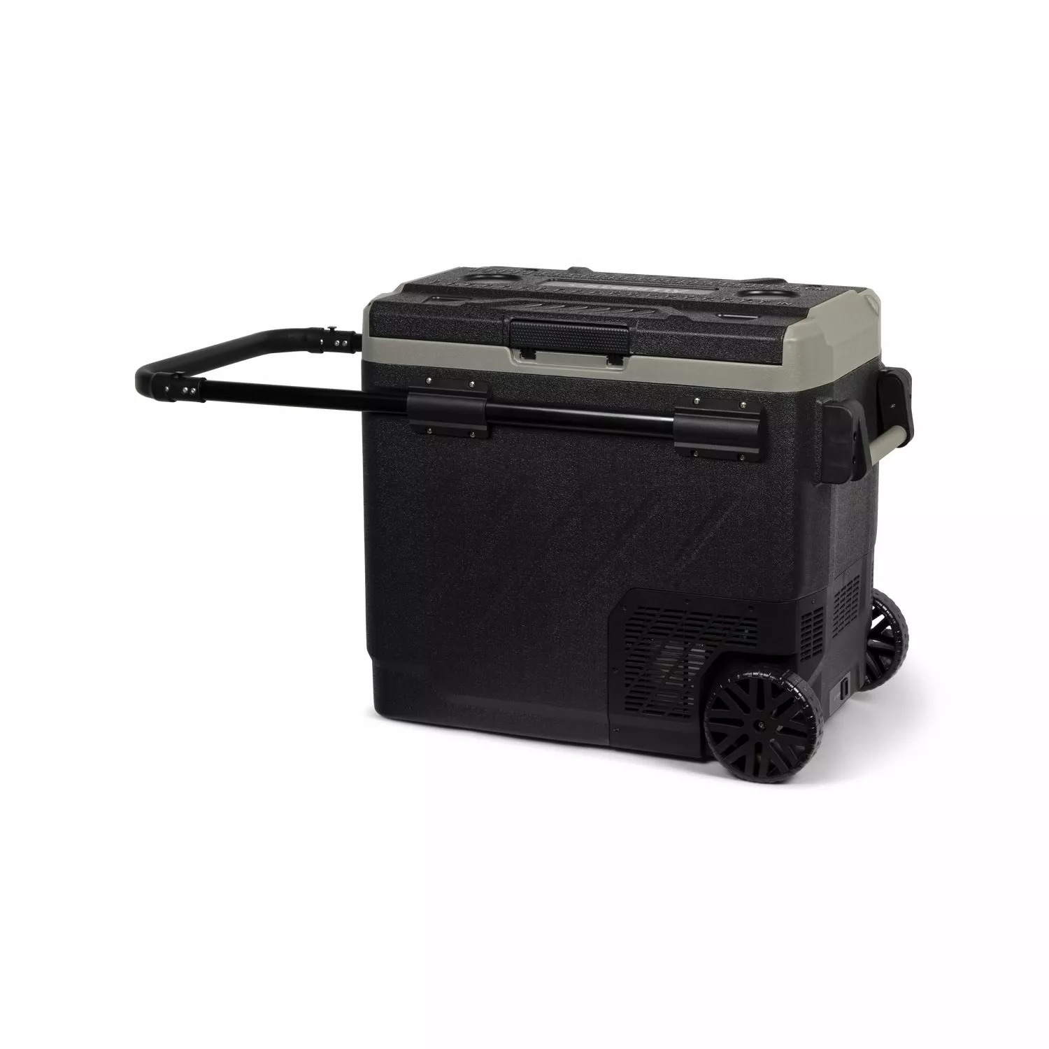 Steamy-E SECZGW61 Elektrische Compressor Koelbox op wielen Dual Zone - 61L