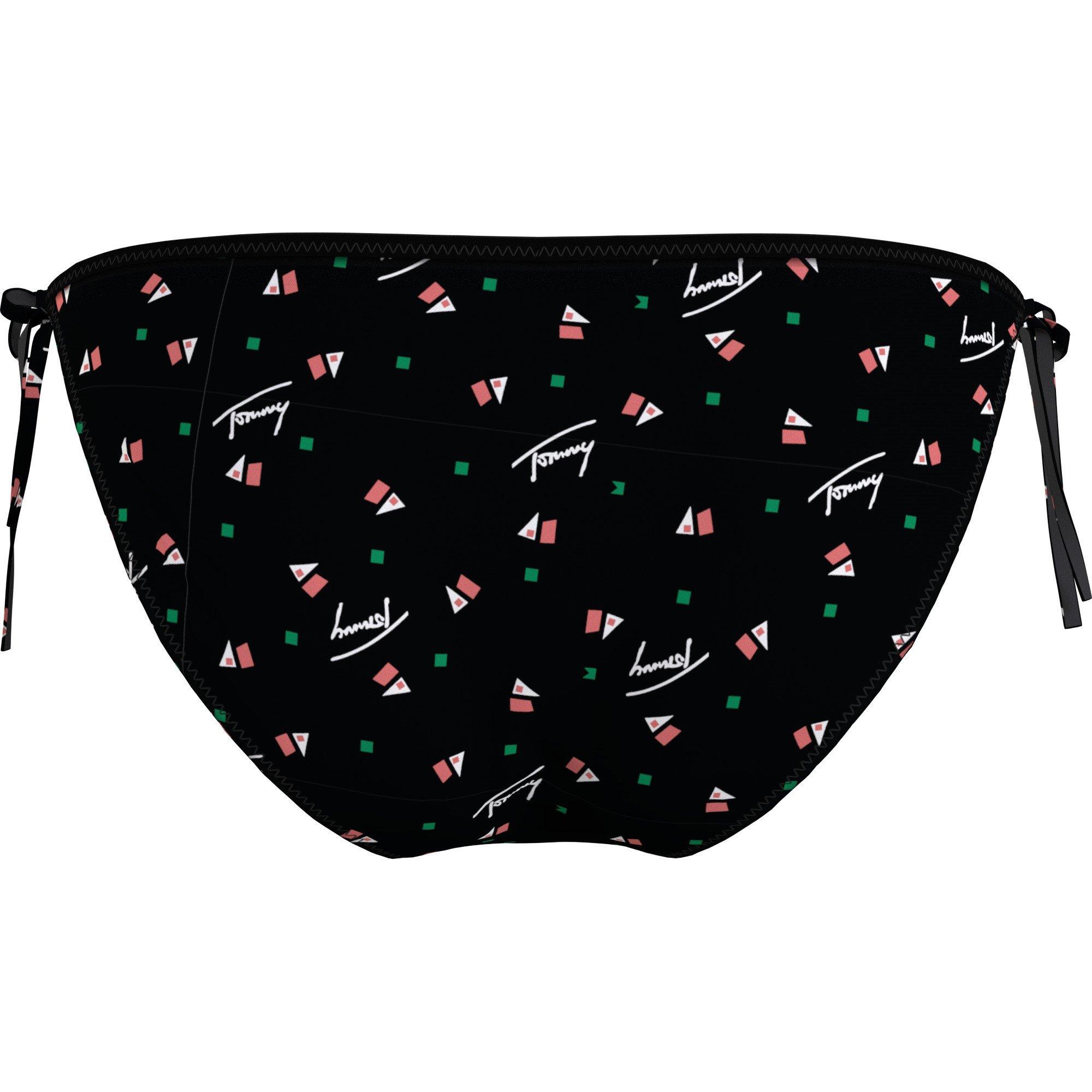 Tommy Hilfiger String Tie Print Bikini Bottoms