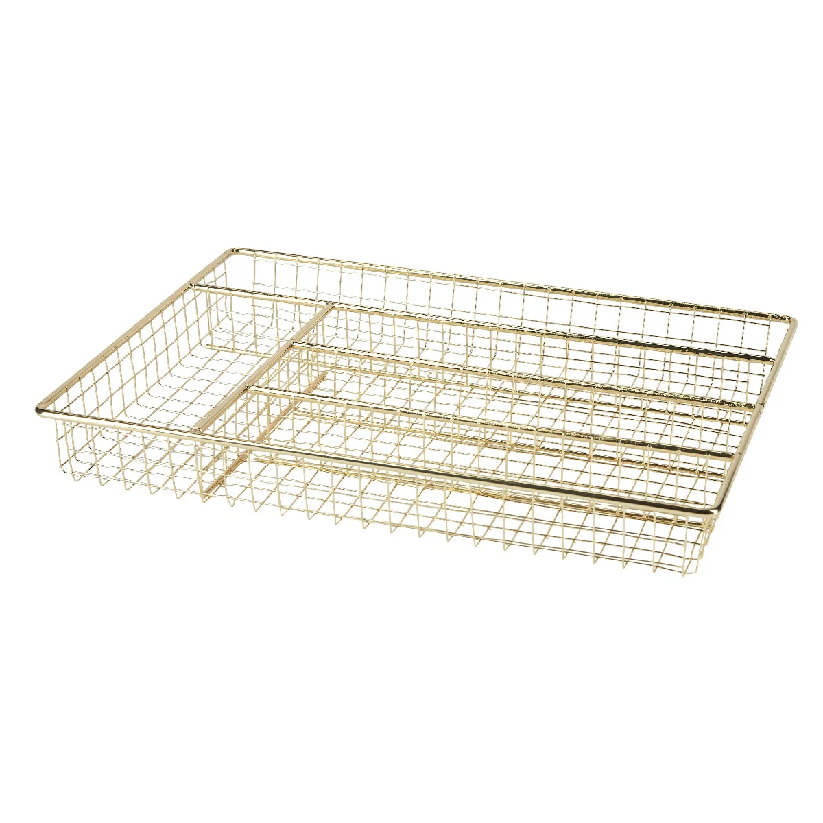 Bahne Interior  Metal bestikbakke - guldfarvet
