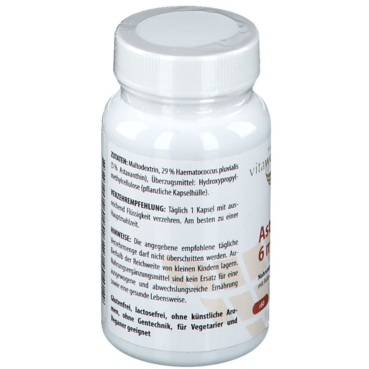 Astaxanthin 6 mg
