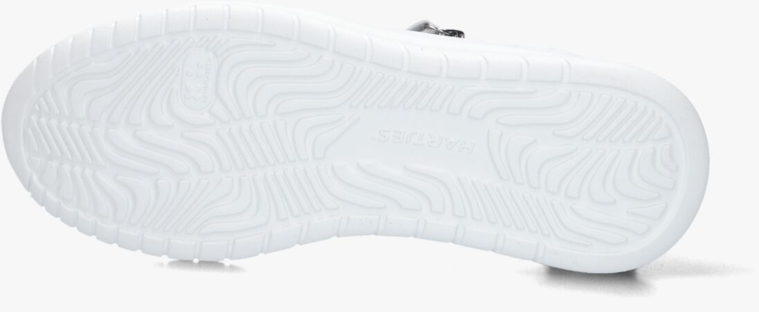 witte hartjes lage sneakers wave