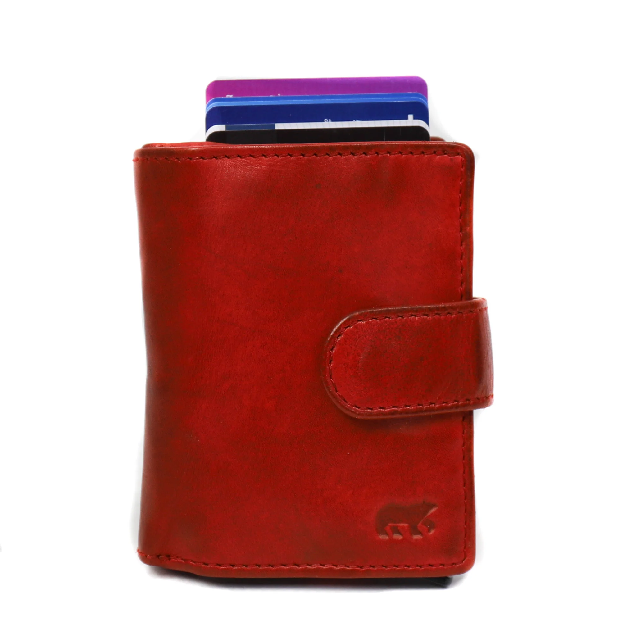 RFID Pasjeshouder 'Kris' rood Rood