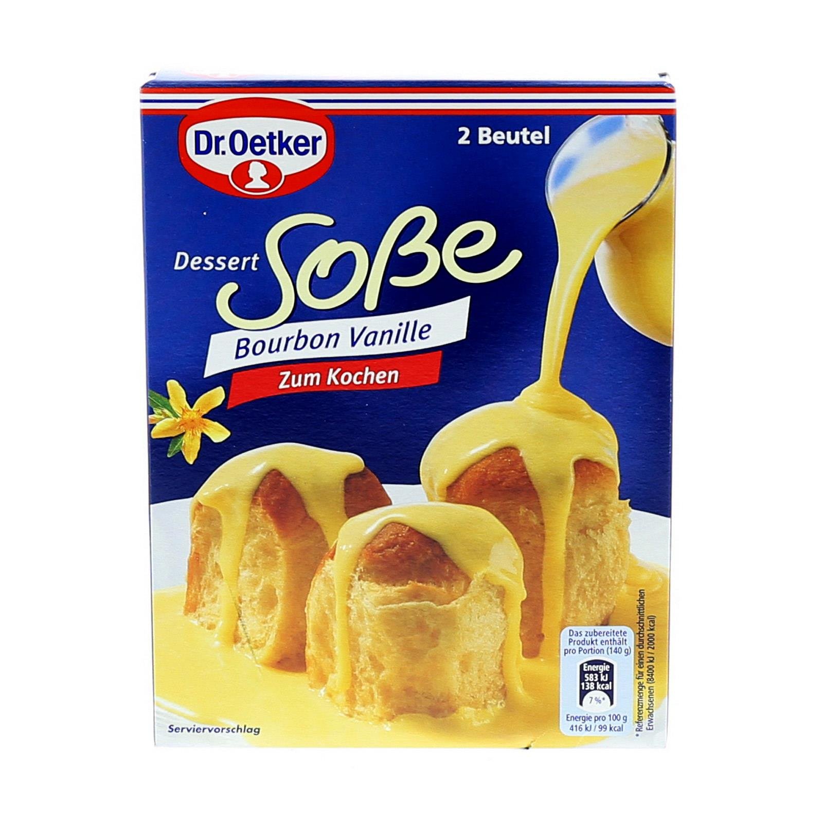 Dr. Oetker Bourbon-Vanillesoße