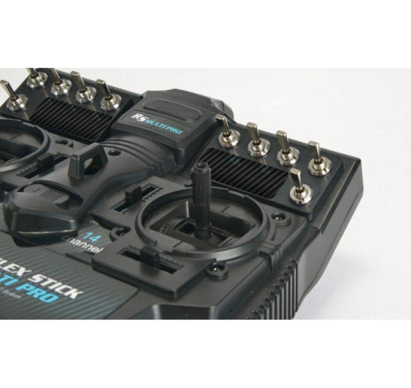 Fernsteuerung Reflex Stick Multi Pro 14-Kanal mit Empfänger14-Kanal RC-Anlage für Funktionsmodelle und Lastwagen