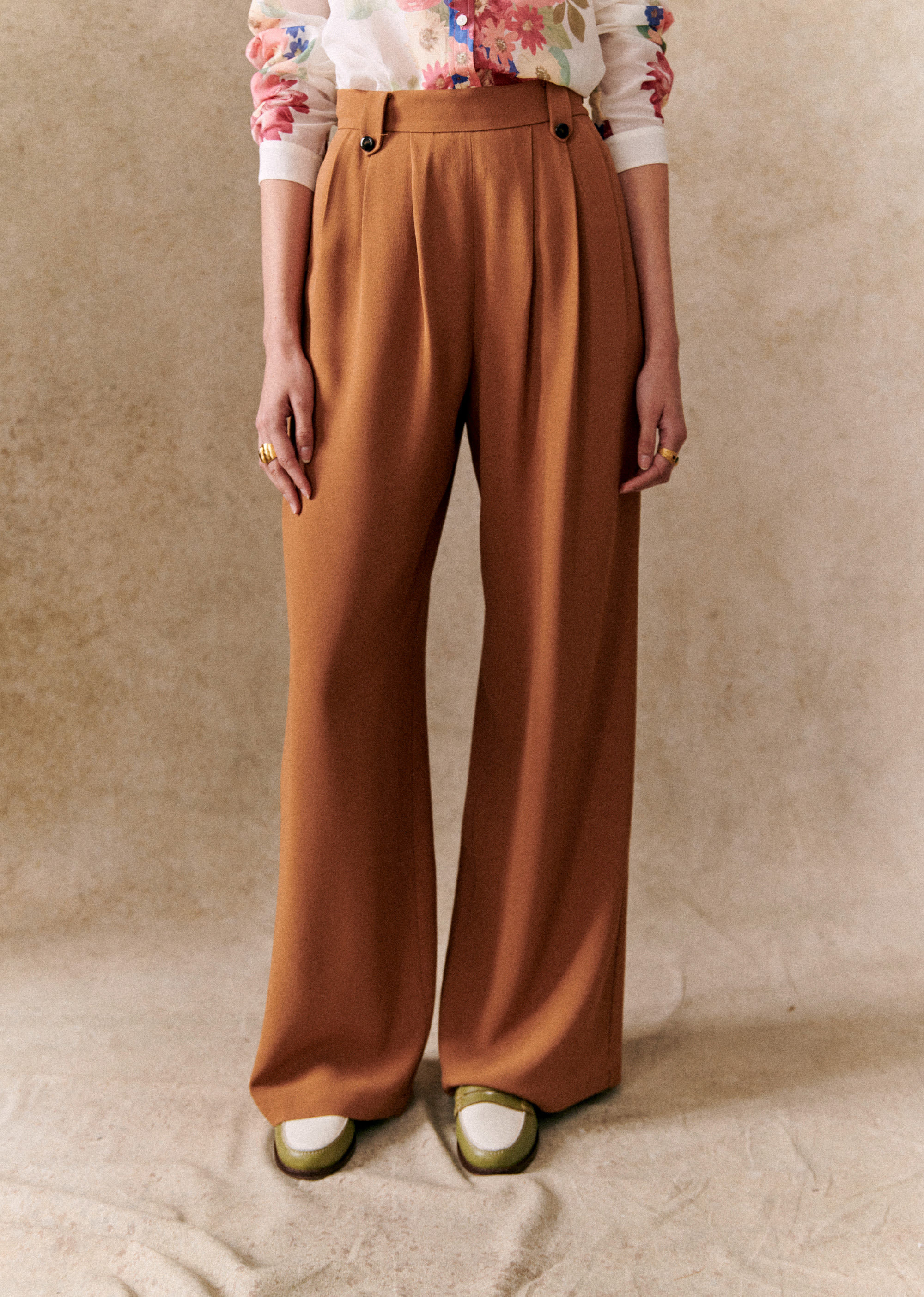 Pantalon Loulou - Café - E-SHOP/BAS Pantalons 5905590
