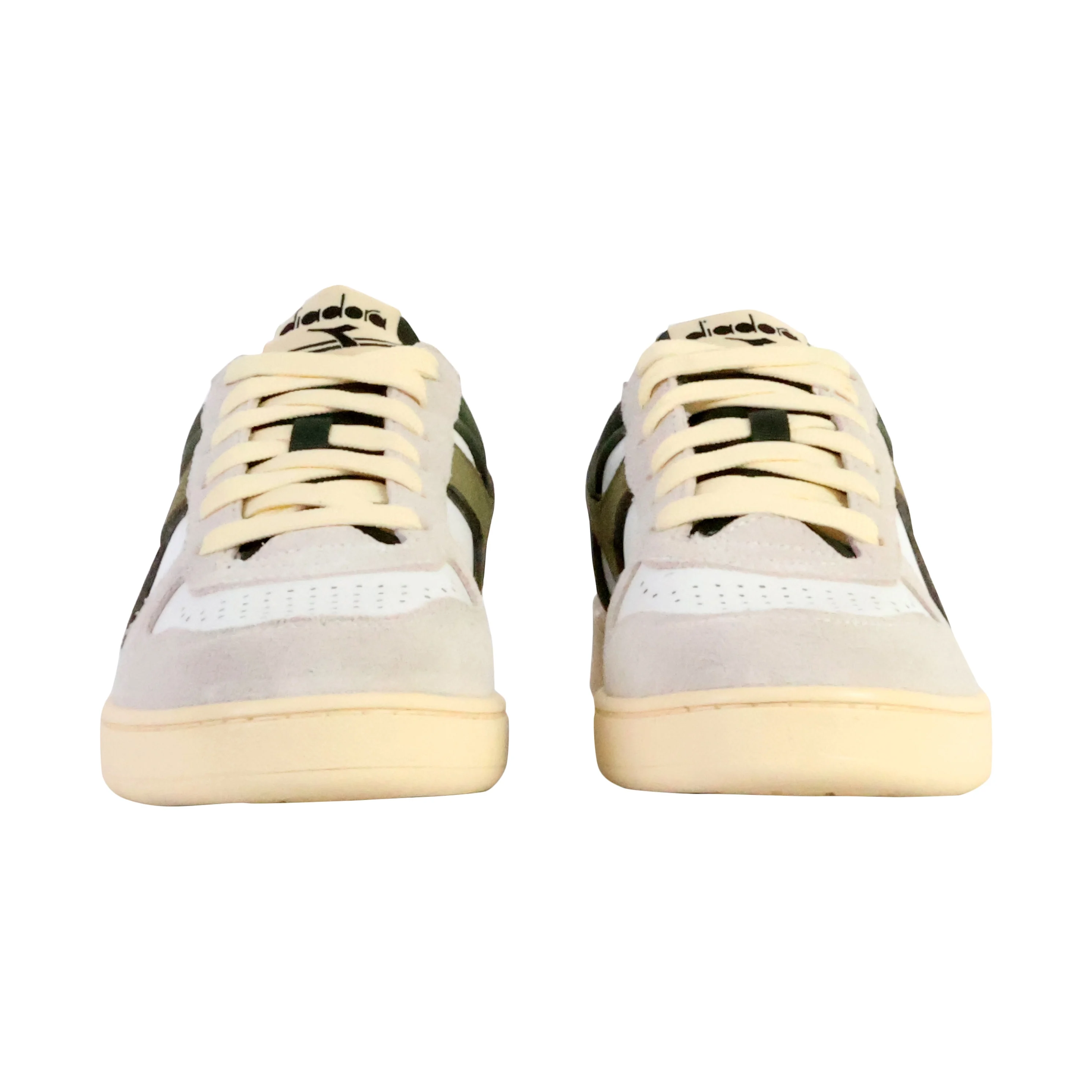 Basket cuirmagic low suede leather | Blanc