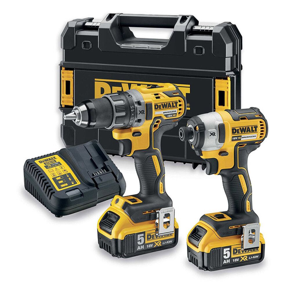 VERKTØYPAKKE DEWALT DCK268P2T 18V 2X5,0AH
