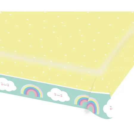 amscan Tischdecke Rainbow & Cloud 115 x 175 cm