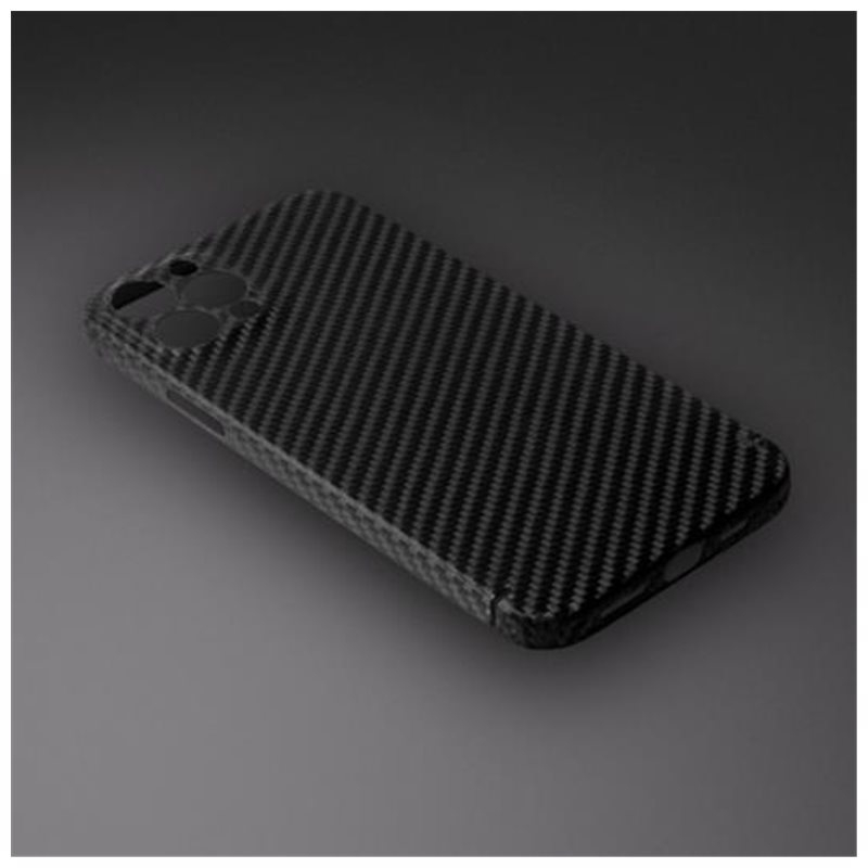 iPhone 13 Pro MagSafe Echtcarboncover Schutzhülle Ultrathin (10.85.0053) - Schwarz