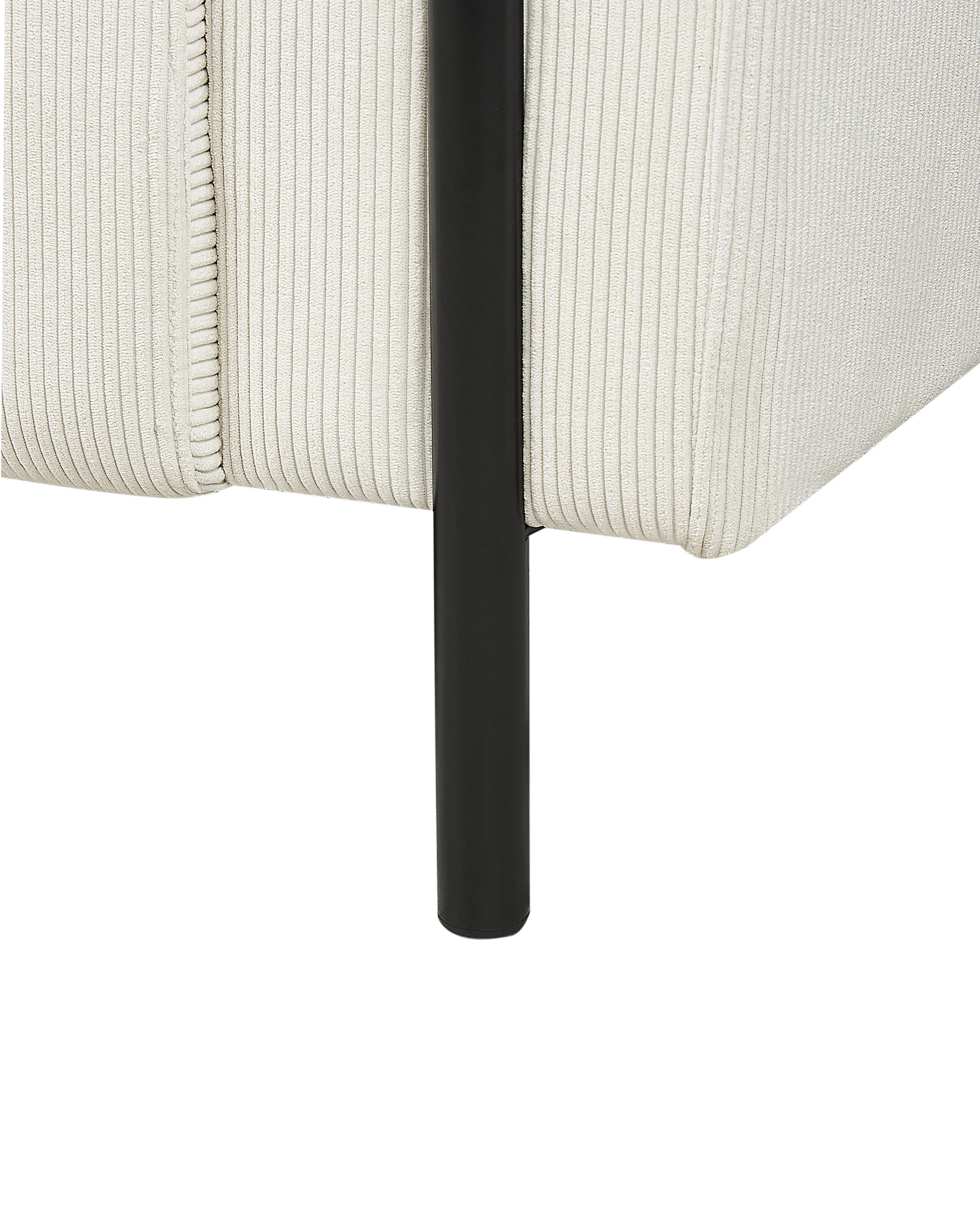 Fauteuil ASKIM Corduroy Gebroken wit