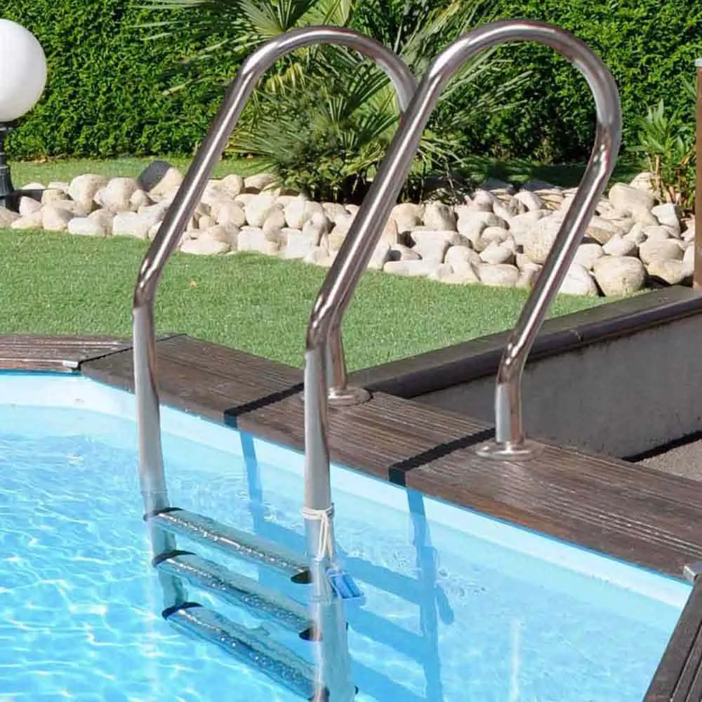Gre pools Violette 2 Wood runder Pool 500x127 cm
