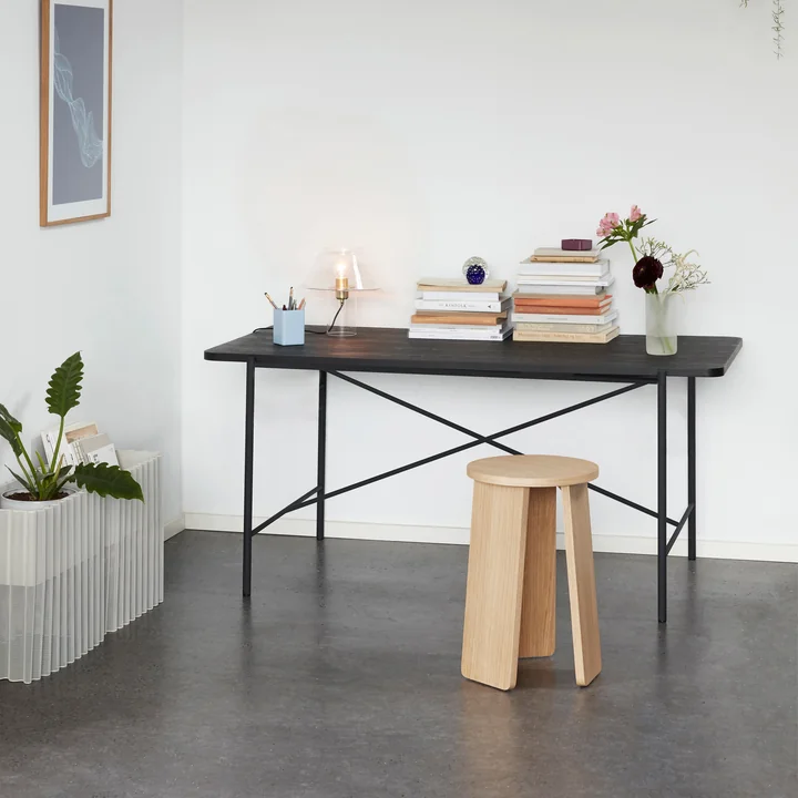 Hübsch Interior - Hocker, H 42 cm / Eiche